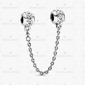 Pandora Band of Hearts Safety Chain Charm